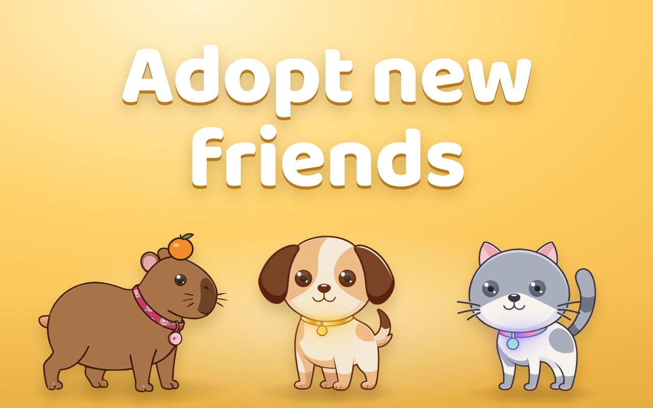 Adopt new friends
